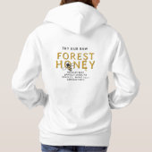 T-shirt van de imker Hoodie Raw Autumn Honey (Achterkant)