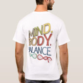 T-shirt van de innerlijke kracht (Achterkant)