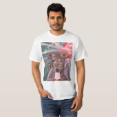 T-shirt van de Italiaanse erfgoedhond (Voorkant volledig)