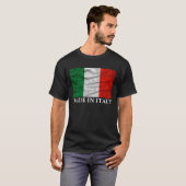 T-shirt van de Italiaanse vlag (Voorkant volledig)