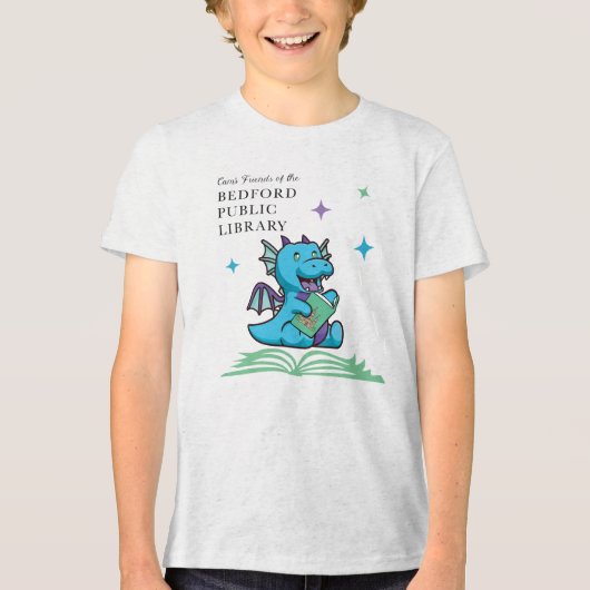T-Shirt van de Jeugdbibliotheek (Voorkant)