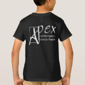 T-shirt van de jongen (zwart) (Achterkant)