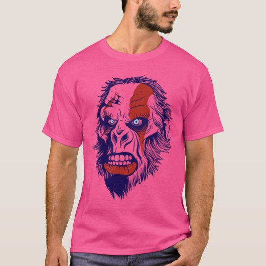 T-shirt van de jungle  (Voorkant)