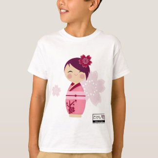 T-shirt van de Kinderen van Kokeshi Sakura