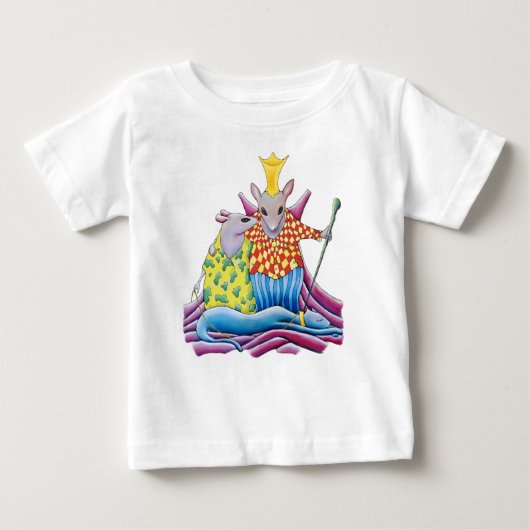 T-shirt van de koning en koningin (Voorkant)