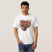 T-shirt van de kruideniersband (Voorkant volledig)