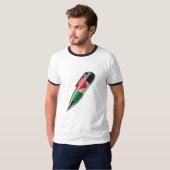 T-shirt van de mannen (Voorkant volledig)