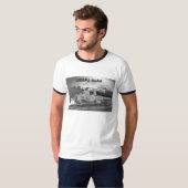 T-shirt van de Mannen van Lizard Head Railfan (Voorkant volledig)