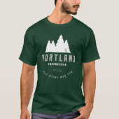 T-shirt van de Mannen van Portland Pararescue (Voorkant)