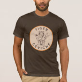 T-shirt van de Mannen van Tiger Ceviche (Voorkant)