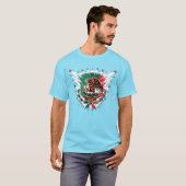 T-shirt van de Mexicaanse vlag (Voorkant volledig)