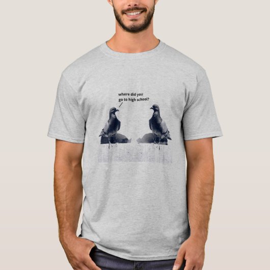 t-shirt van de middelbare school voor st. louis (Voorkant)