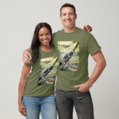 T-shirt van de motto Hurricane & Spitfire (Unisex)