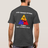 T-shirt van de Nationale Garde van Florida 48e Arm (Achterkant)