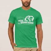 T-shirt van de "nieuwe generatie" in nood. (Voorkant)