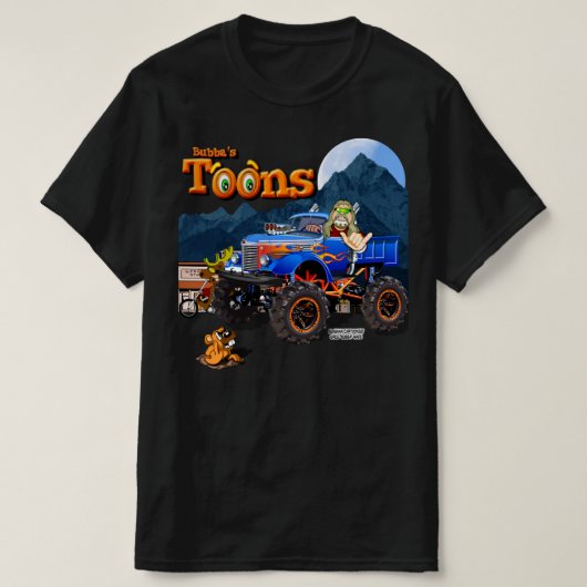 T-shirt van de Noordelijke Cartoon in het wild (Design voorkant)