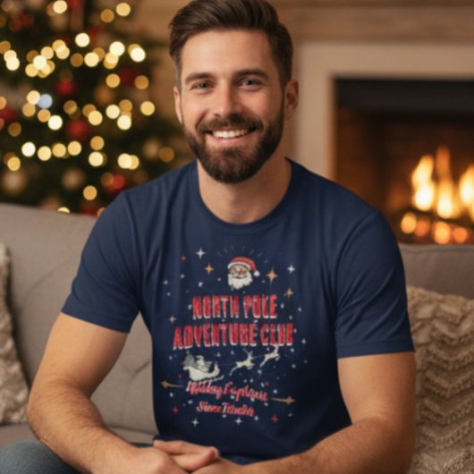 T-Shirt van de NORTH POLE ADVENTURE CLUB