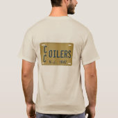 T-shirt van de oilers Car Club (Achterkant)