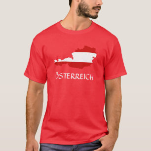 T-Shirt van de Oostenrijkse vlag