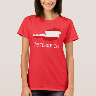 T-Shirt van de Oostenrijkse vlag