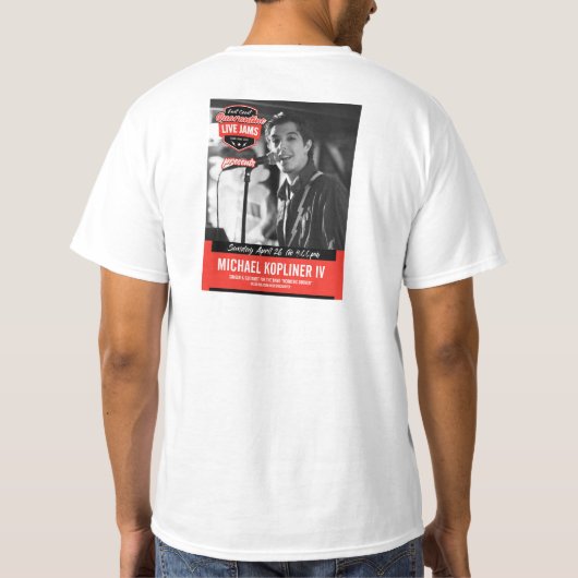 T-shirt van de oprichter - Michael Kopliner IV (Achterkant)