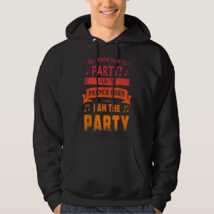 T-shirt van de partij van de Franse Horn-speler