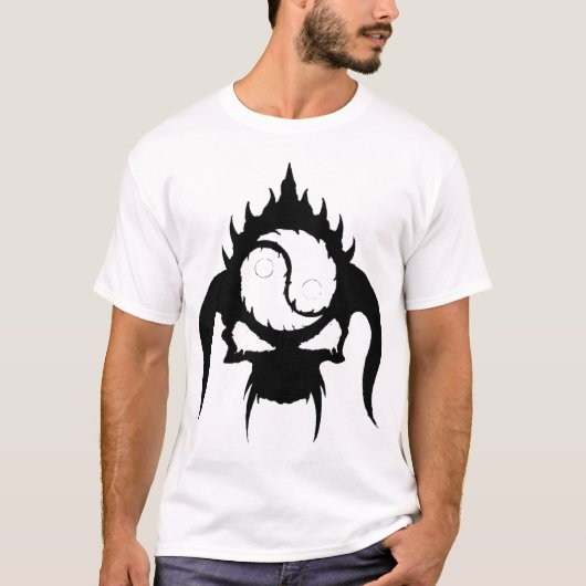 T-shirt van de schedel (Voorkant)