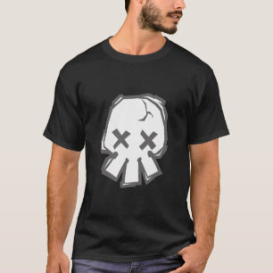 T-shirt van de schedel