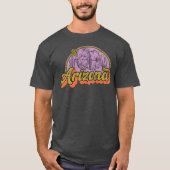 T-shirt van de staat Arizona (Voorkant)
