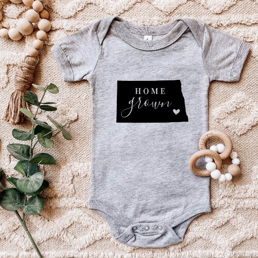 T-shirt van de staat North Dakota voor de thuistee