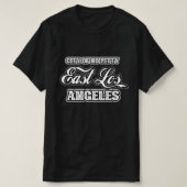 T-shirt van de stad East Los Angeles (Design voorkant)