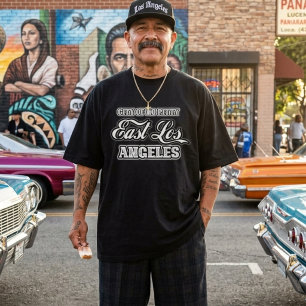 T-shirt van de stad East Los Angeles