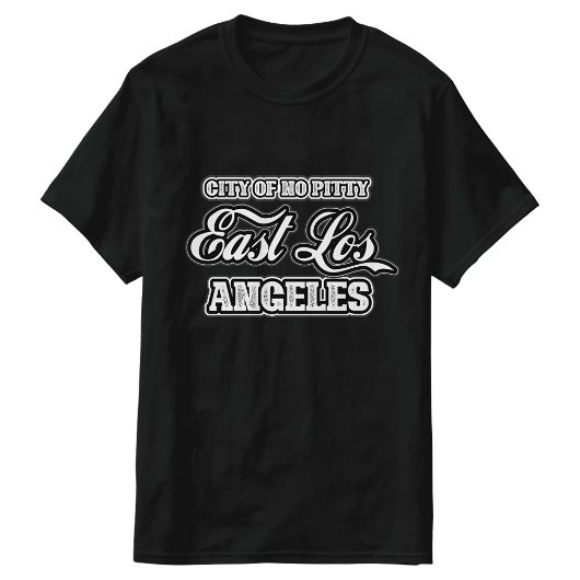 T-shirt van de stad East Los Angeles