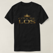 T-shirt van de stad Los King (Design voorkant)