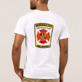 T-shirt van de Stadsbrandweer van Baltimore (Achterkant)