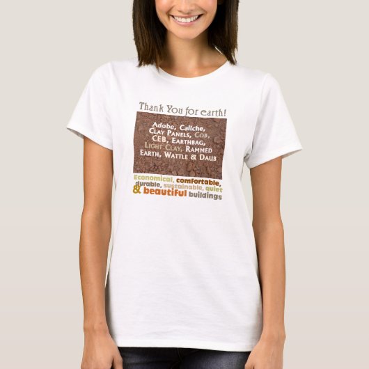 T-shirt van de Thankful Builder (Voorkant)