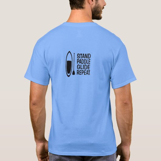 T-shirt van de treeplank (Achterkant)