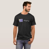 T-shirt van de Uruguay-vlag (Voorkant volledig)