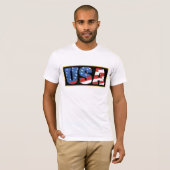 T-shirt van de Verenigde Staten (Voorkant volledig)