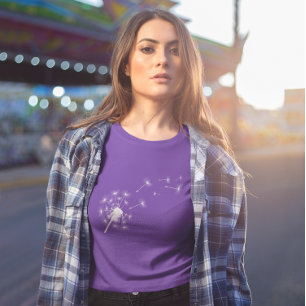 T-shirt van de voorruit Dandelion Design for Women