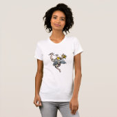 T-shirt van de vrouw (Voorkant volledig)