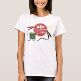T-Shirt van de vrouwelijke Jumpstart Farmer