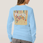 T-shirt van de vrouwenpartij (Achterkant)