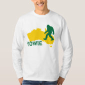 T-shirt van de yowie (Bigfoot) (Voorkant)