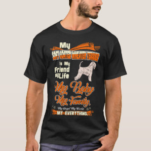 T-shirt van de Zachte Gedekte Wieten Terrier Frien