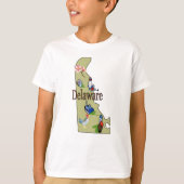 T-Shirt van Delaware Kind (Voorkant)