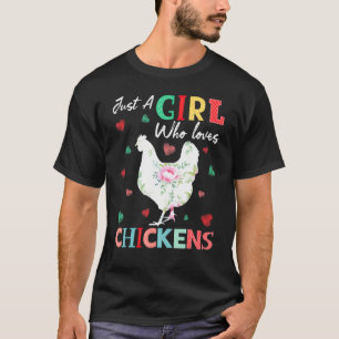 T-shirt van Dierenvriend van kippen gewoon een mei