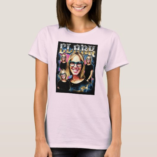 T-shirt van directeur Clark (Voorkant)