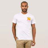 T-shirt van Dog Walker (Voorkant volledig)