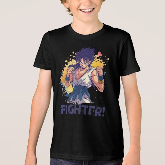 T-shirt van Dynamic Anime Fighter Kinderen (Voorkant)